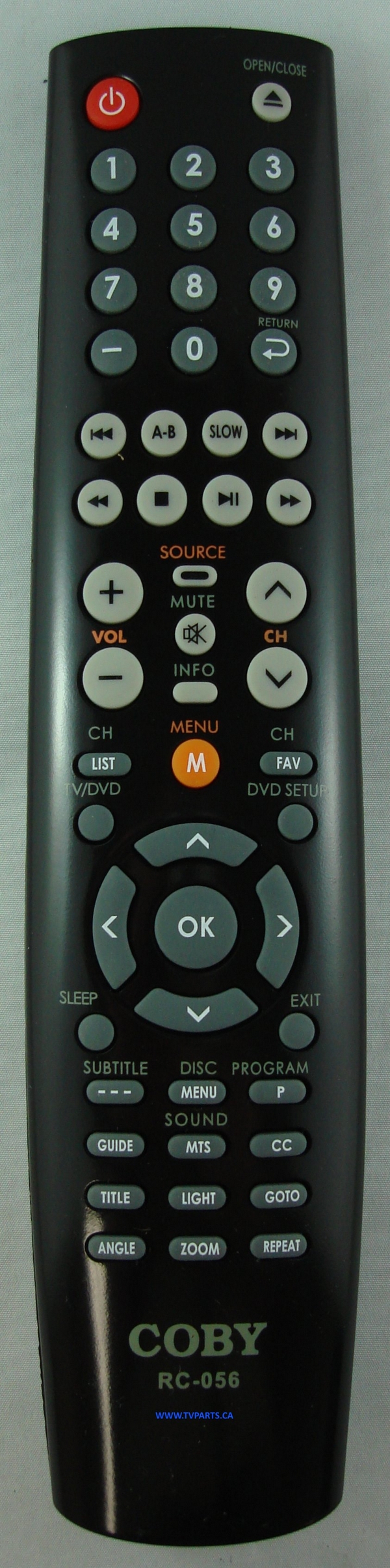 TVParts.ca Coby RC056 Remote Control
