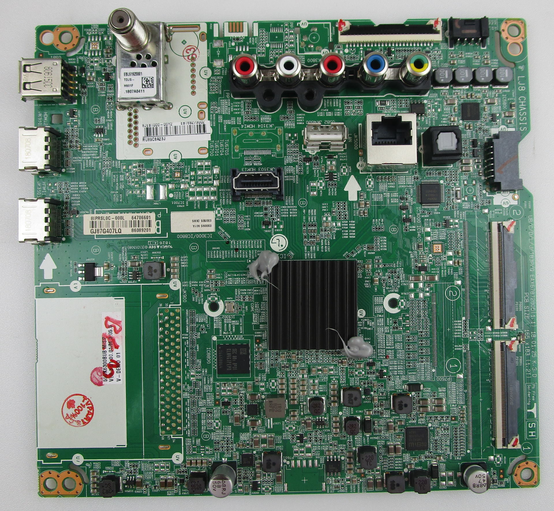 TVParts.ca LG EBT65273002 Main Board for 55UK6300BUB