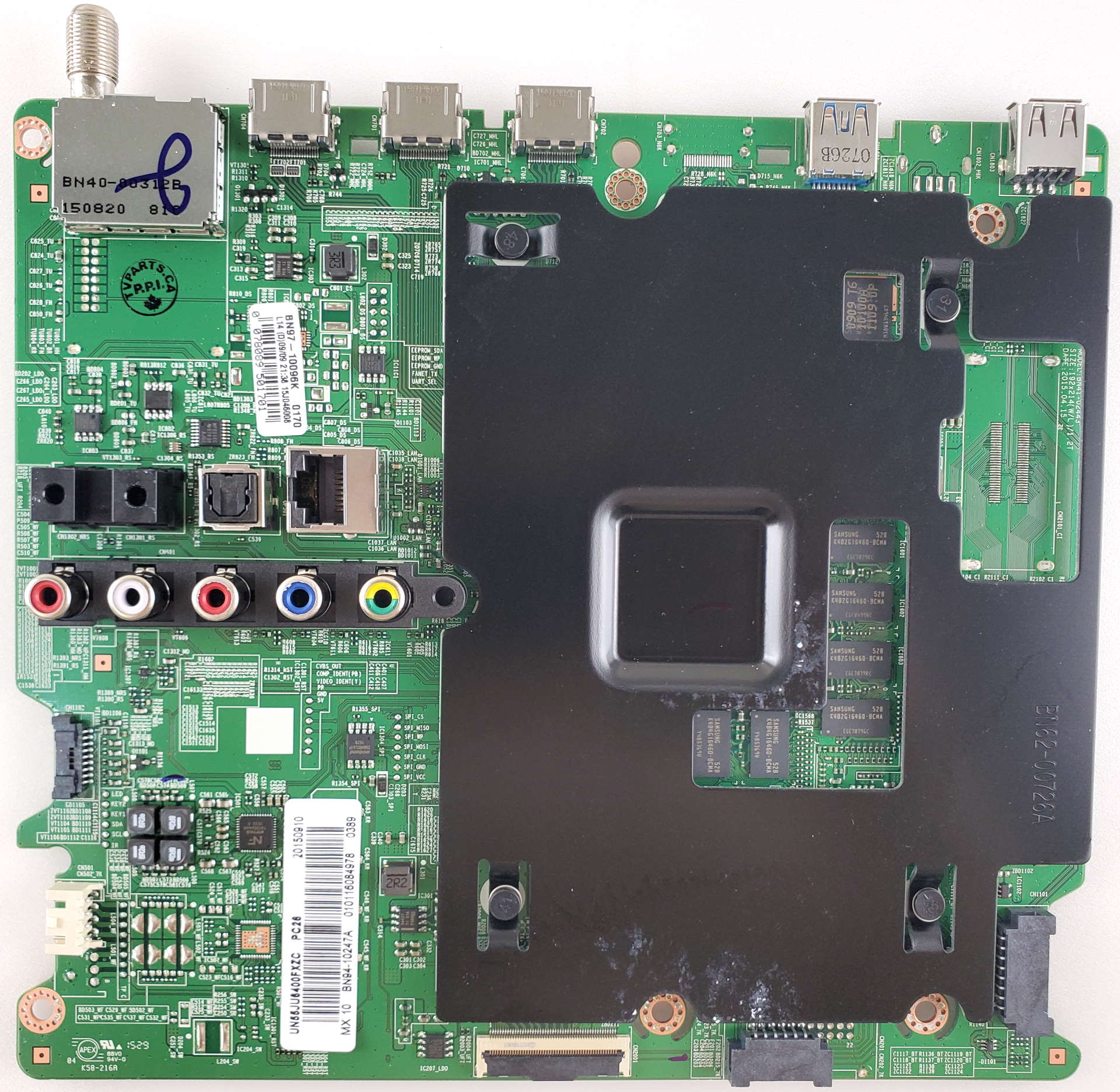 TVParts.ca BN9410247A Samsung Main Board For UN55JU6400F