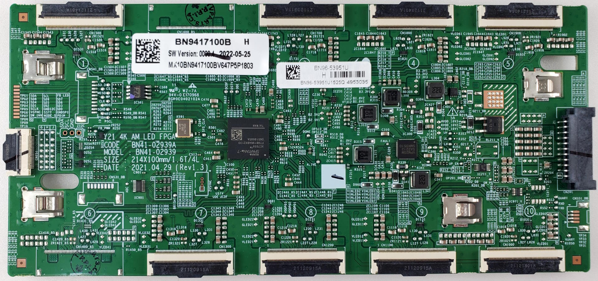 TVParts.ca - BN96-53951U Samsung Power SUBCON Board