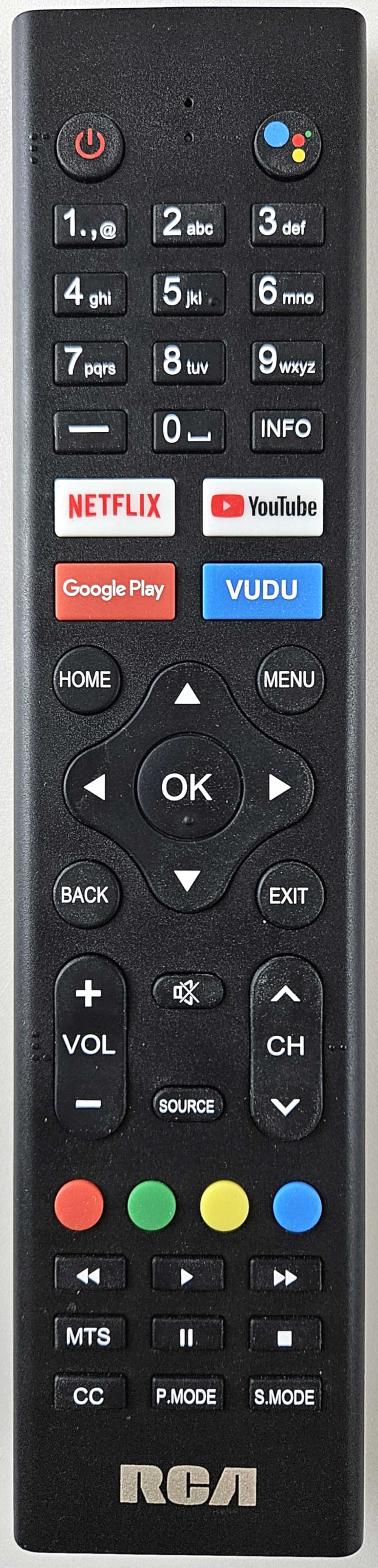 RCA TV, Video And Home Audio Remote Controls New Original Replacement AE0201650 Remote Control For RCA Virtuoso Smart Tv 1 RCA CRT TVs